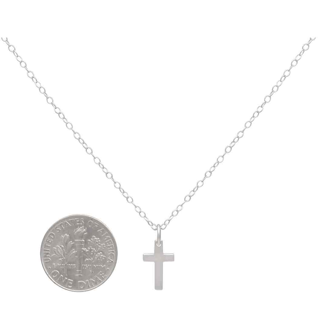 Sterling Silver Cross Necklace