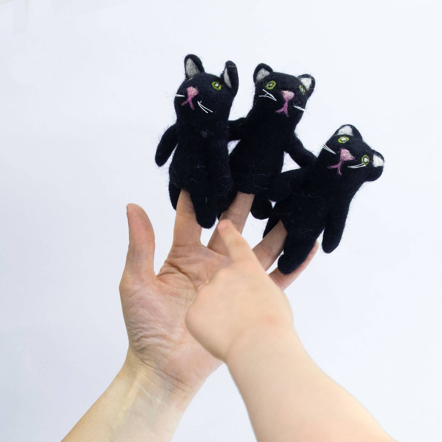 Finger Puppets - Black Cat