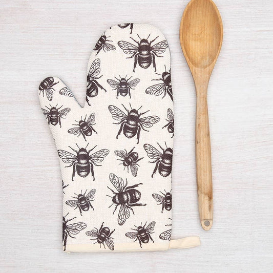 Honey Bee Oven Mitt | Heat Resistant | Right Hand