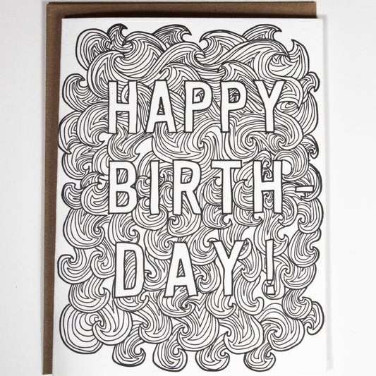 Birthday Waves Card