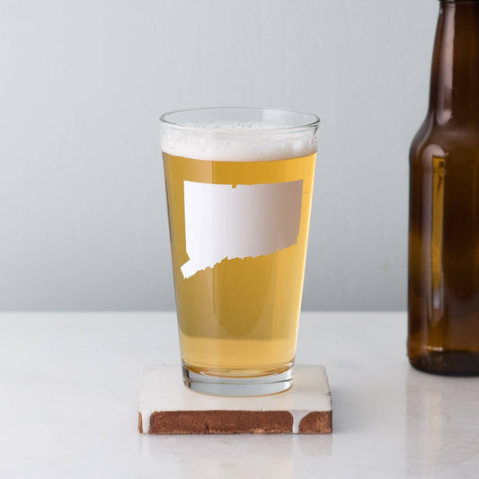 State Pint Glasses: Connecticut