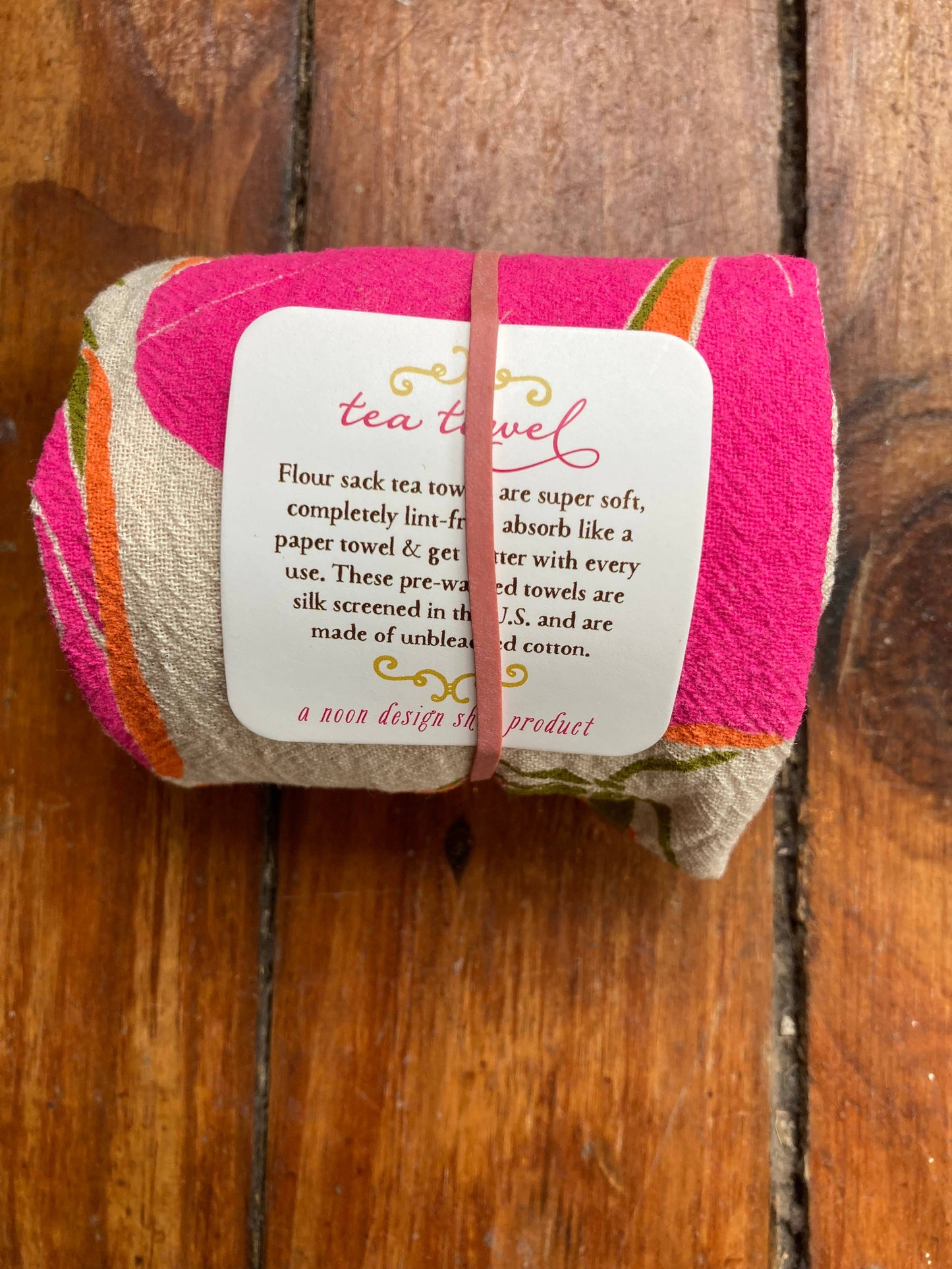 Hibiscus Tea Towel