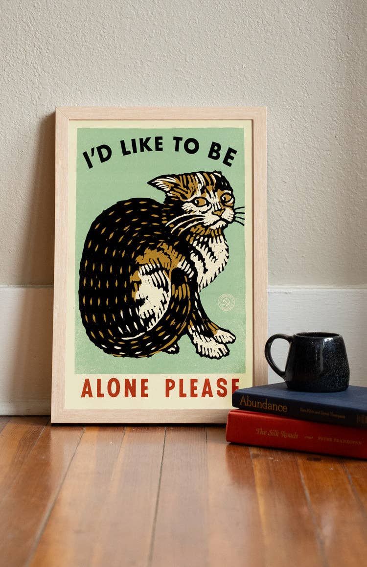 Alone Please Print: 11"x17"