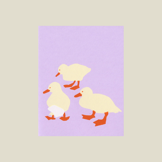 Ducklings card
