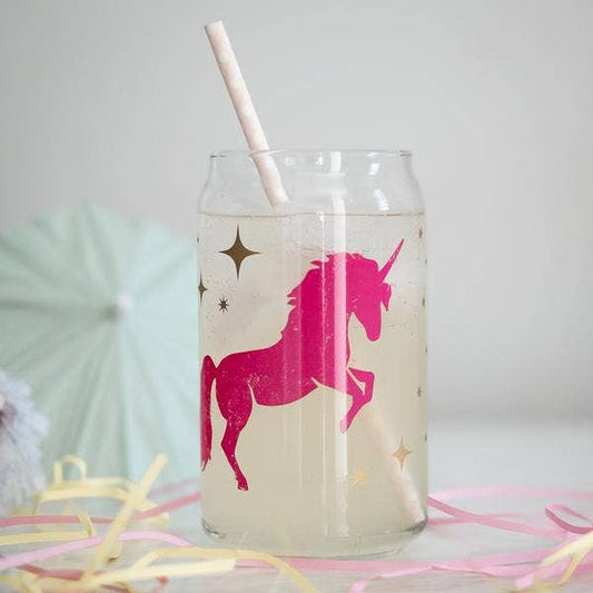 Unicorn Can Glass - Limited Stock