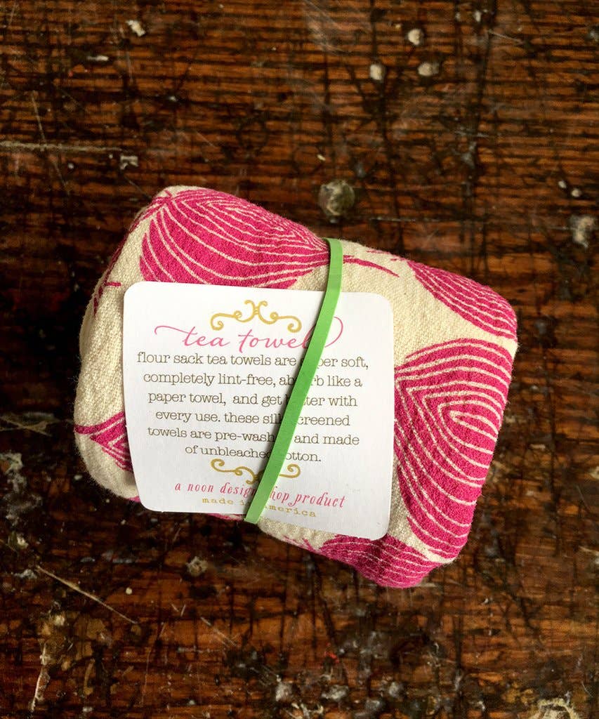 Red Onion Tea Towel