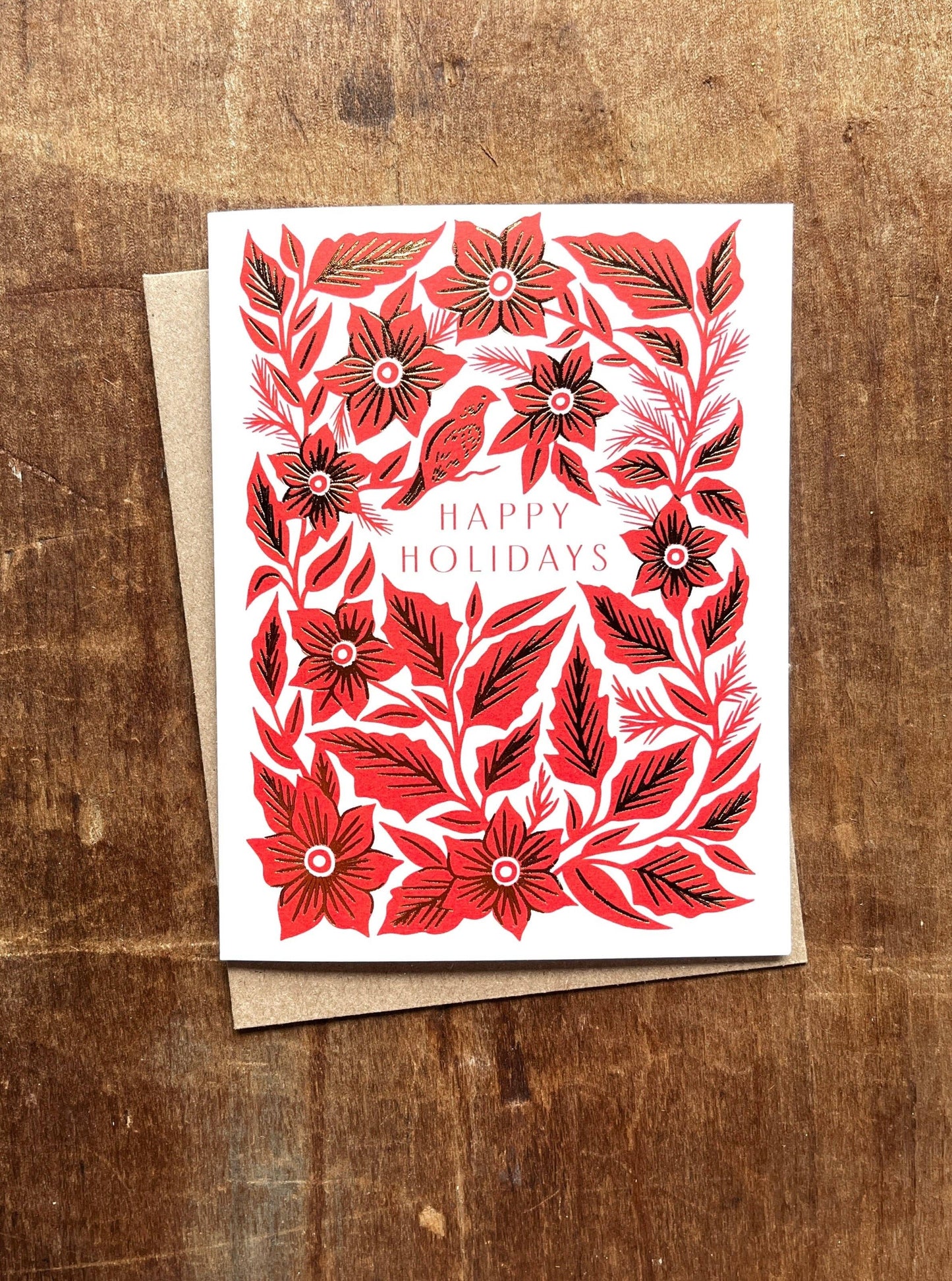 "Happy Holidays," Greeting Card: Box of Six