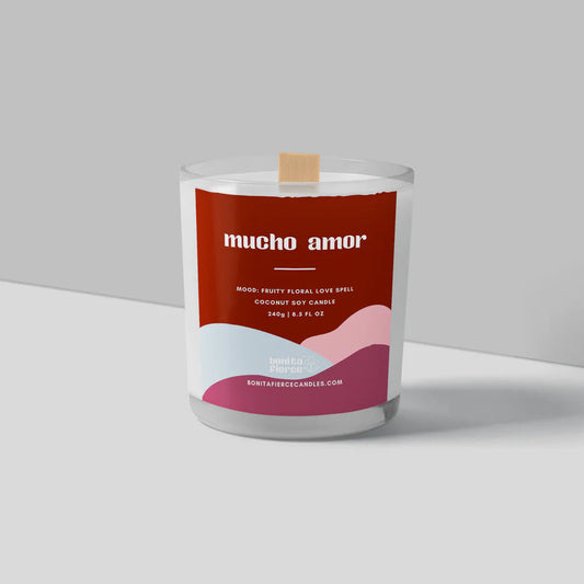 Mucho Amor Large Candle