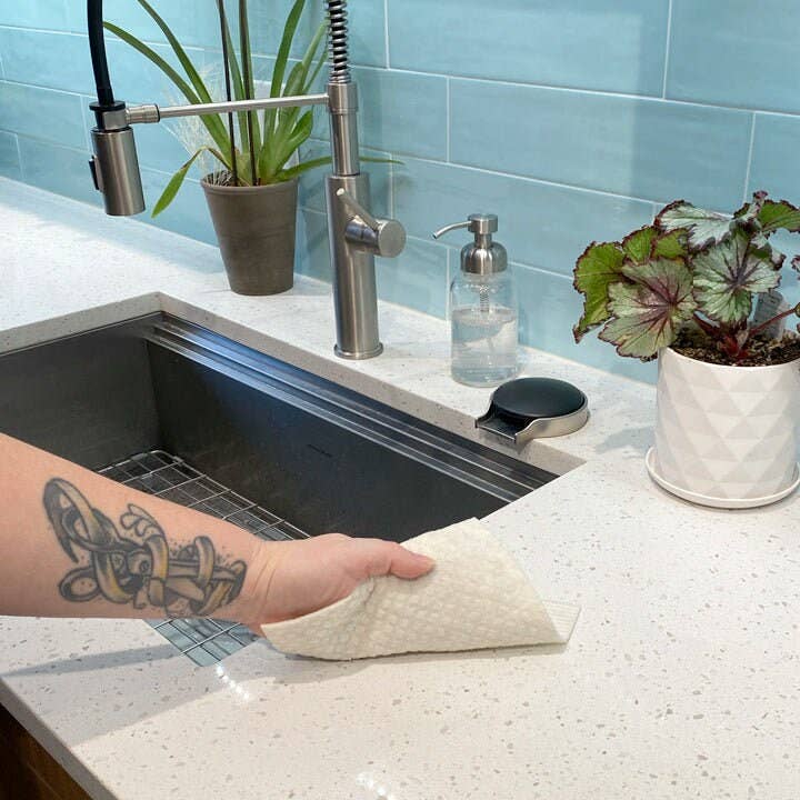 Swedish Dishcloth, Bee — Eco-Friendly Garden Kitchen Towel