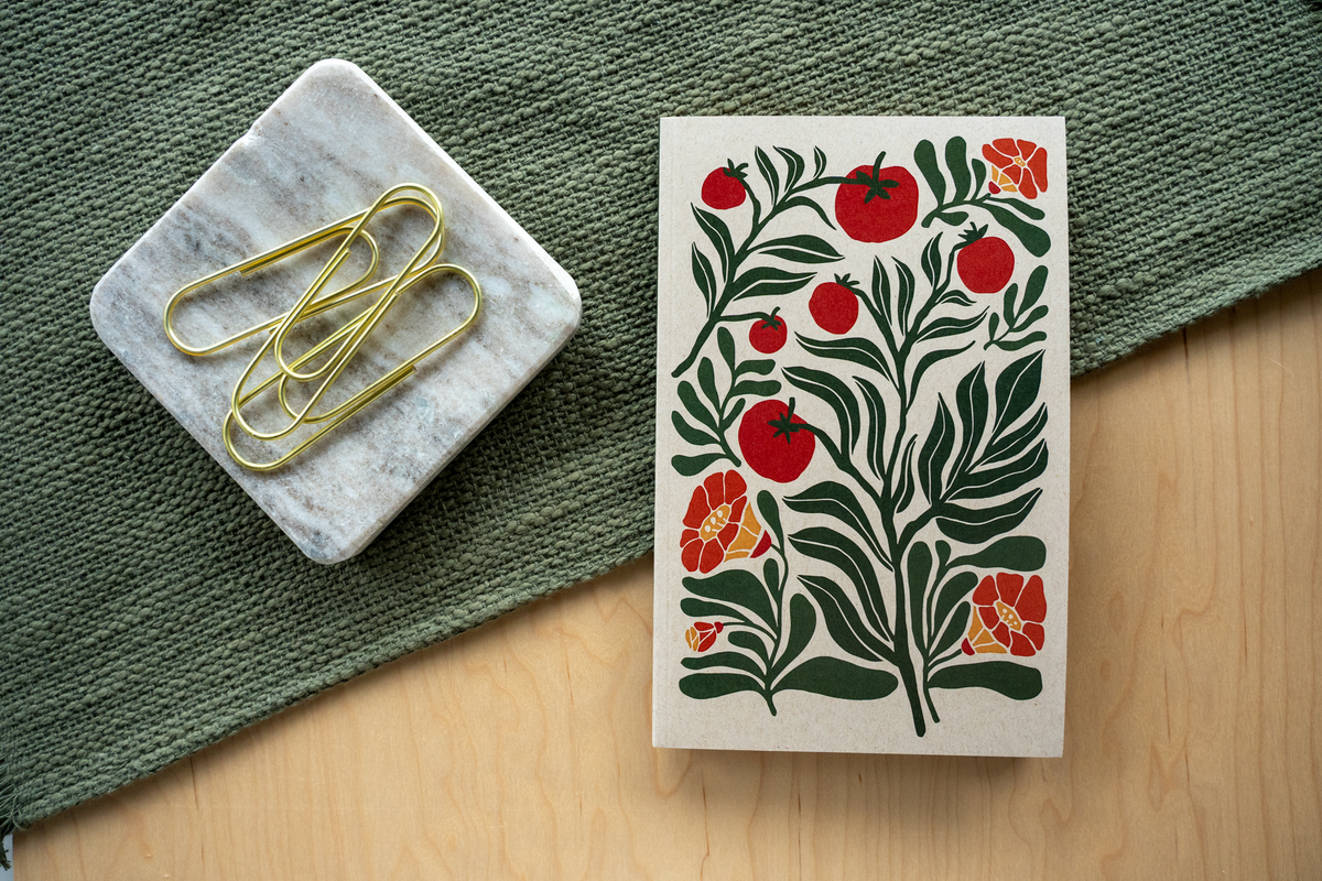 Tomatoes Kraft Layflat Notebook