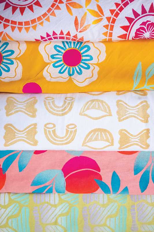 Art of Fabric Block Printing by Andria Green: Paperback; 128 pages / English