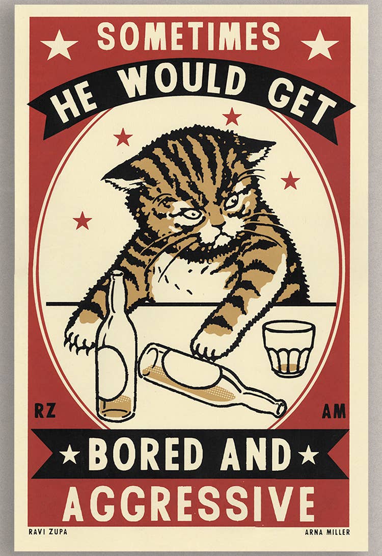 Aggressive Print: She / 11"x17"