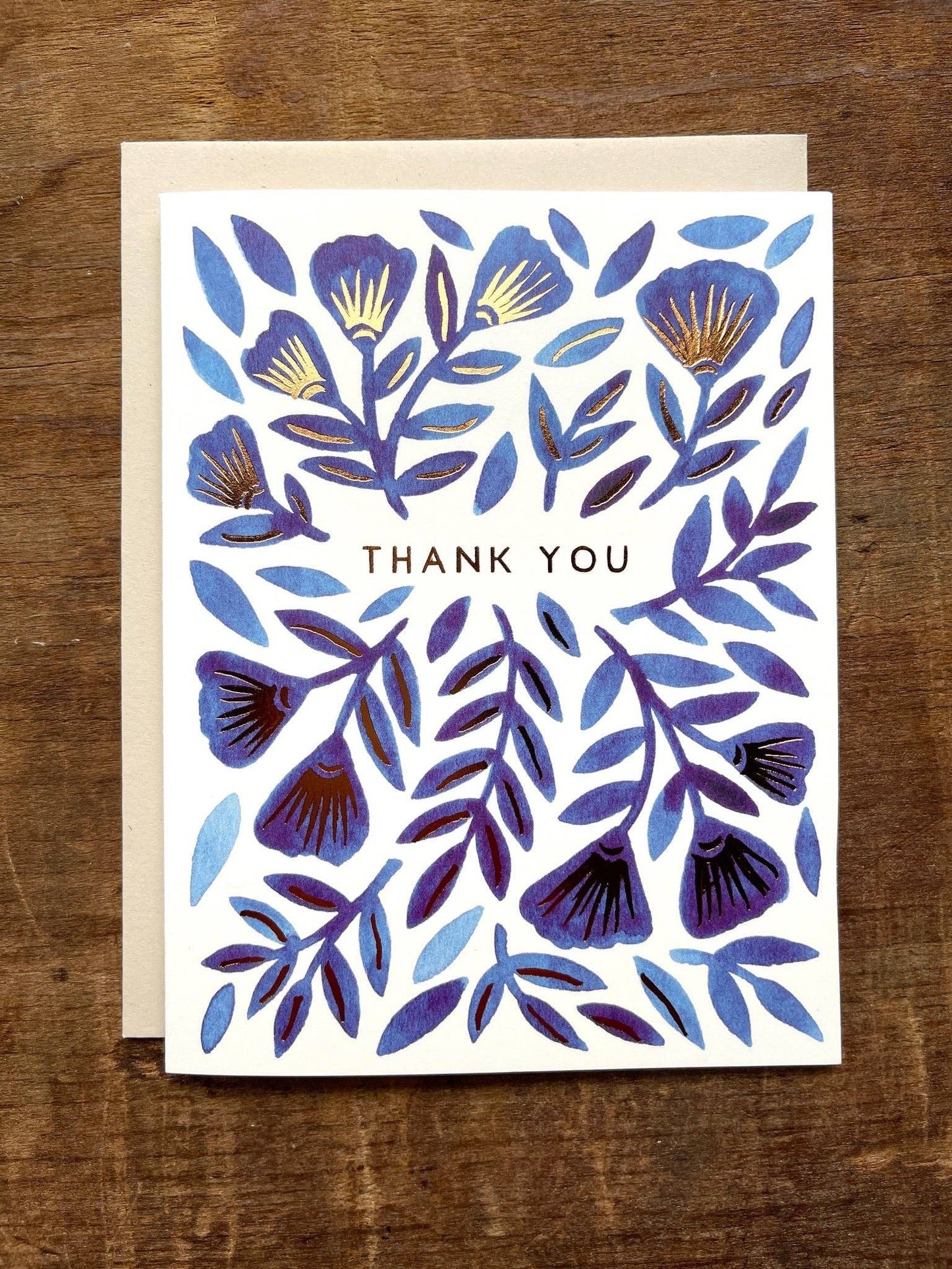 "Thank You," Greeting Card