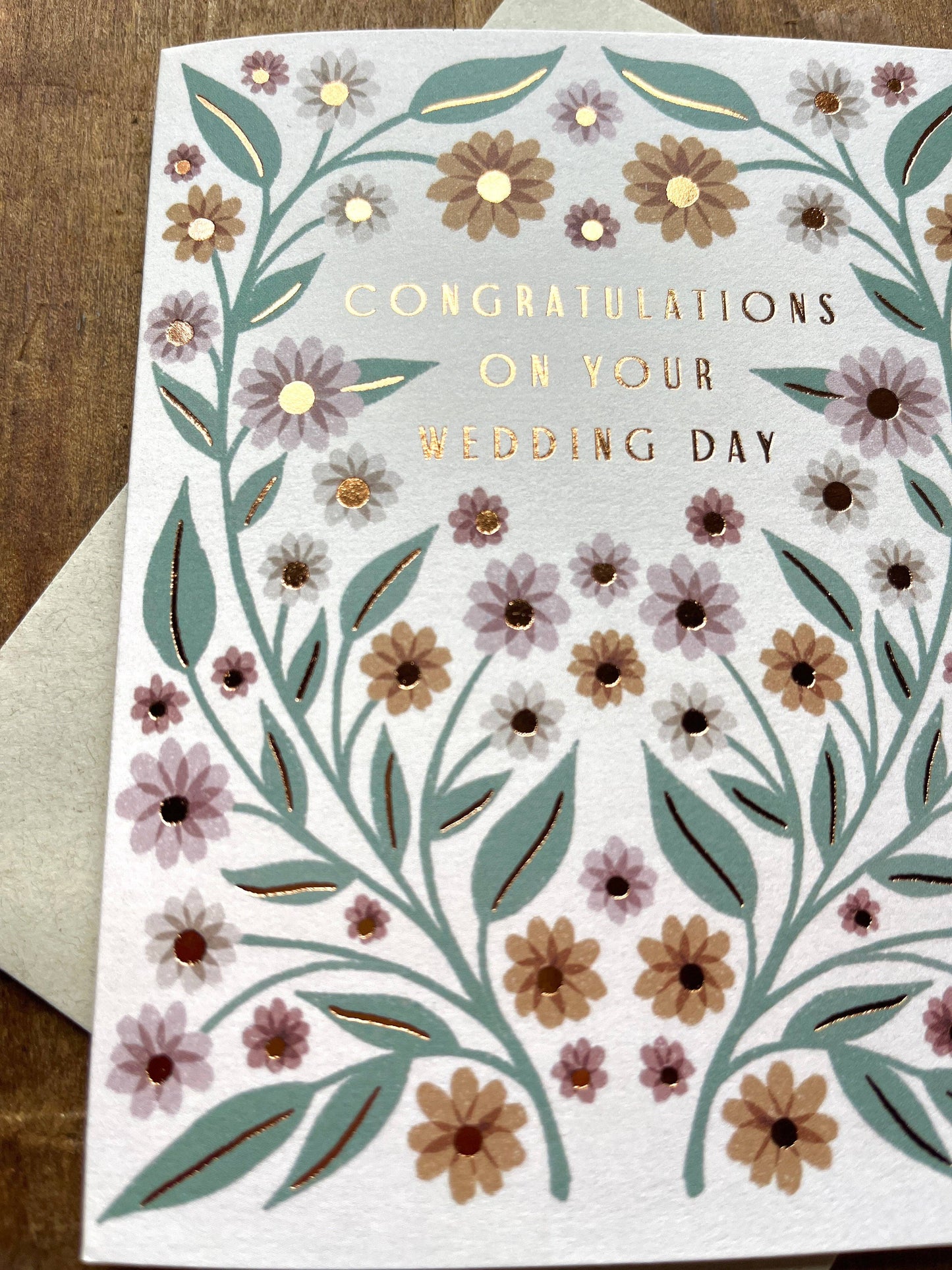 "Congratulations on Your Wedding Day,"