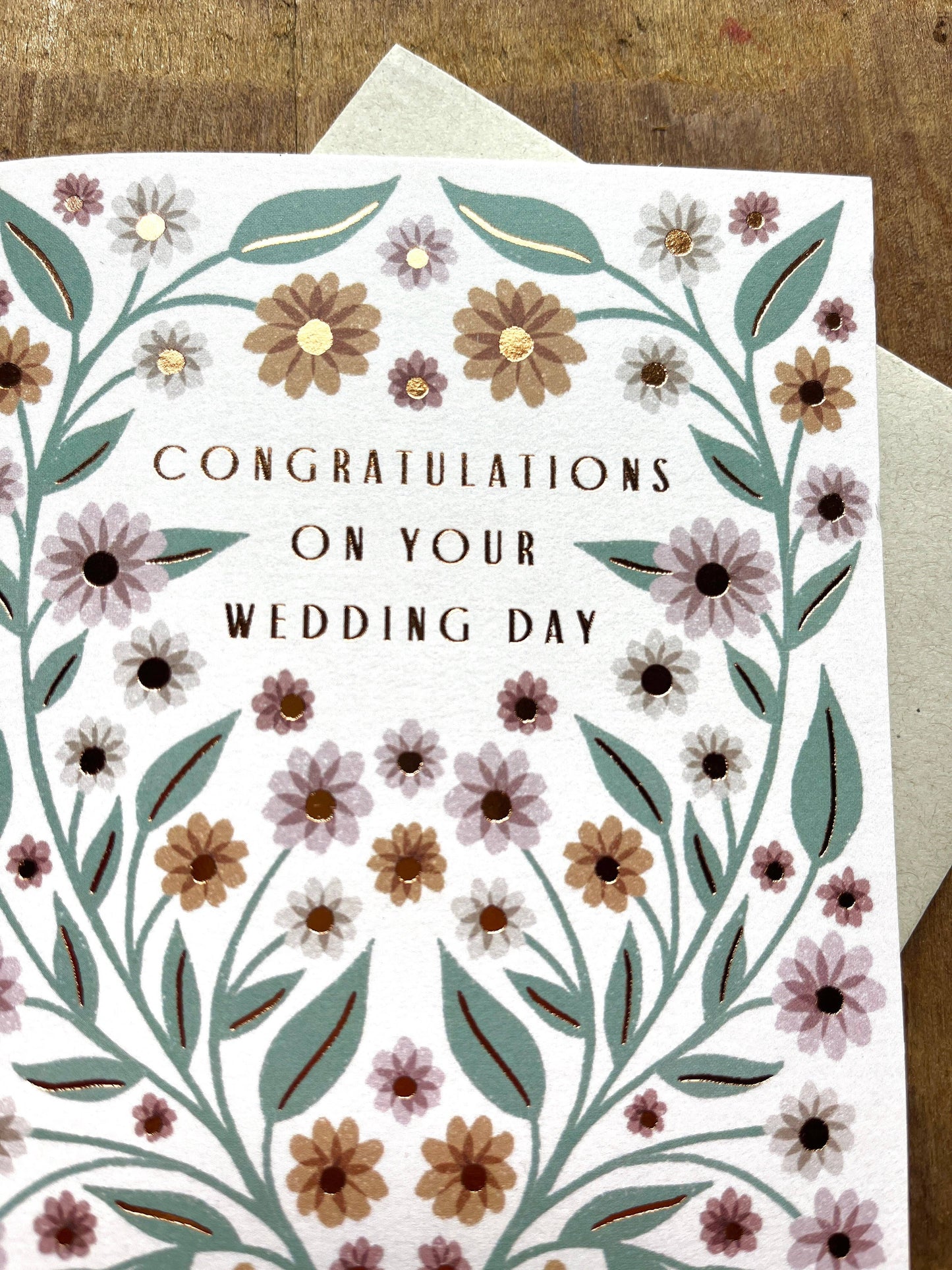 "Congratulations on Your Wedding Day,"