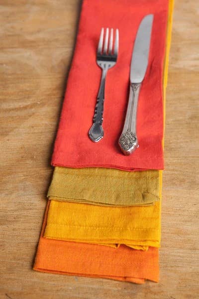 Cotton Napkins | Handwoven | Harvest | Set of 4 | Fair Trade