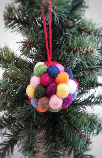 Felt Ball Ornament
