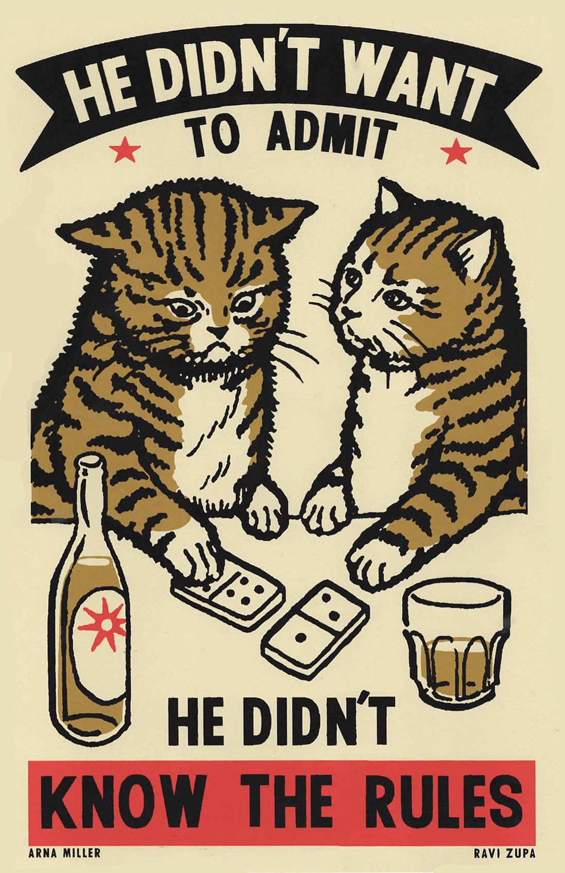 Dominoes Print: He / 11"x17"