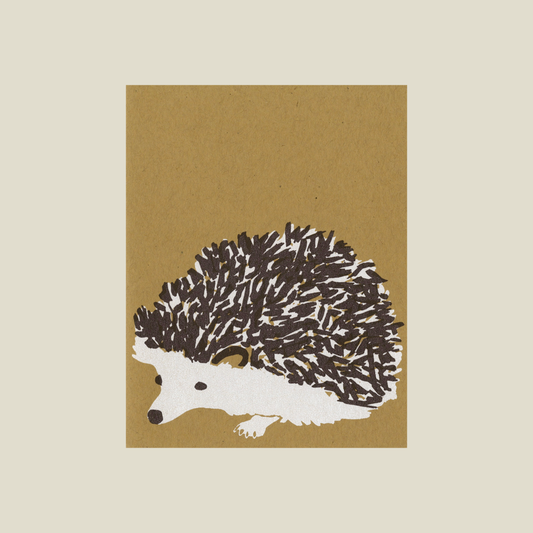 Hedgehog card