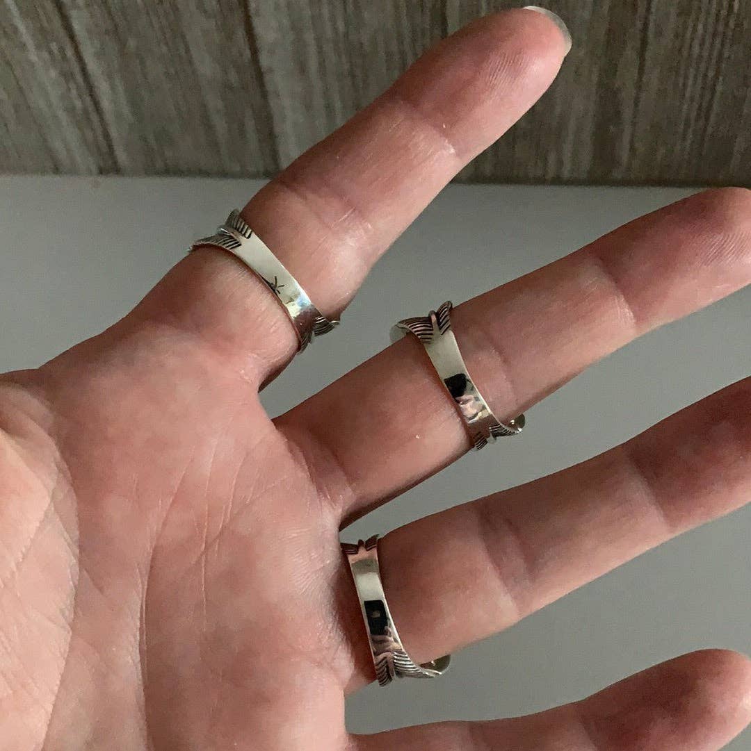 Sterling Silver Rings Elemental Styles: Tree of Life Assorted Sizes