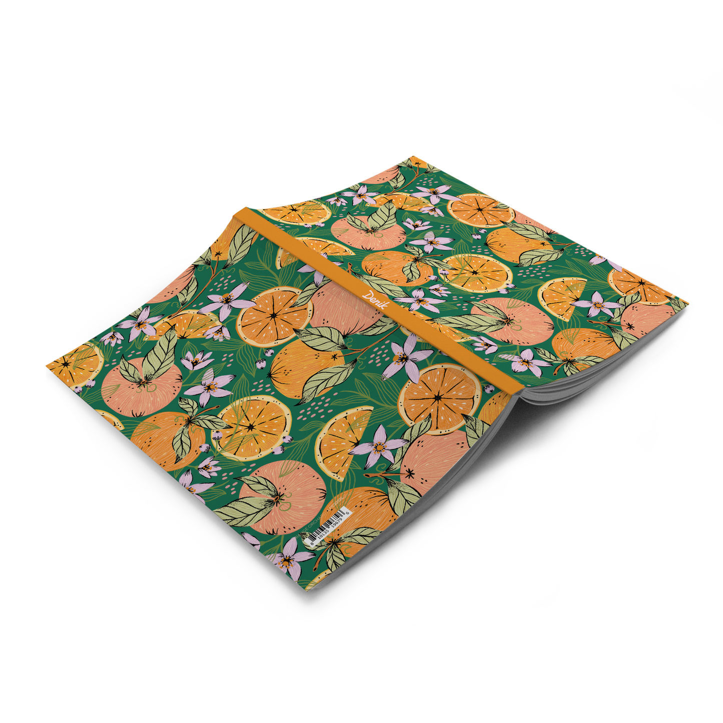 Orange Orchard Classic Layflat Journal Notebook