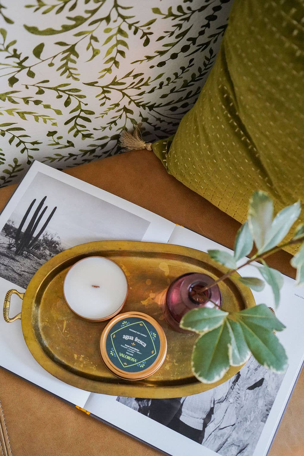 Agua Fresca Candle Tin | Pineapple Melon & Cucumber Water