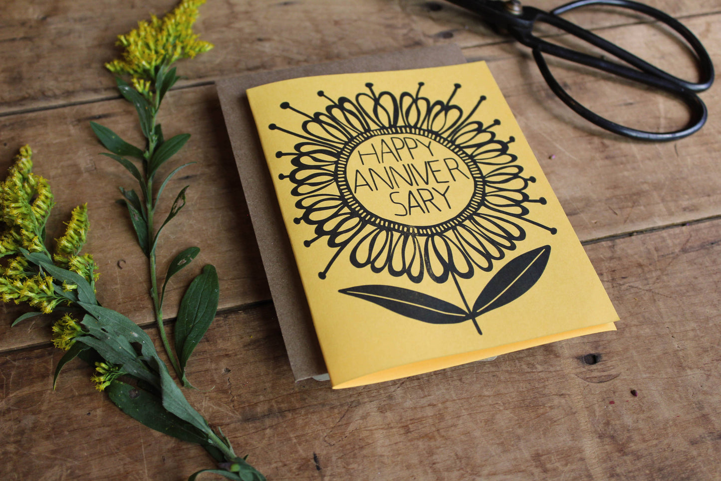 Anniversary Flower Card