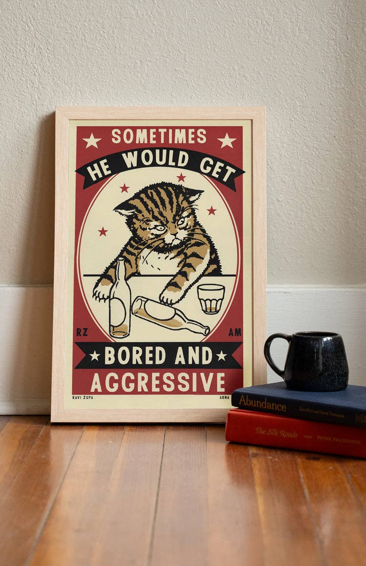 Aggressive Print: She / 11"x17"