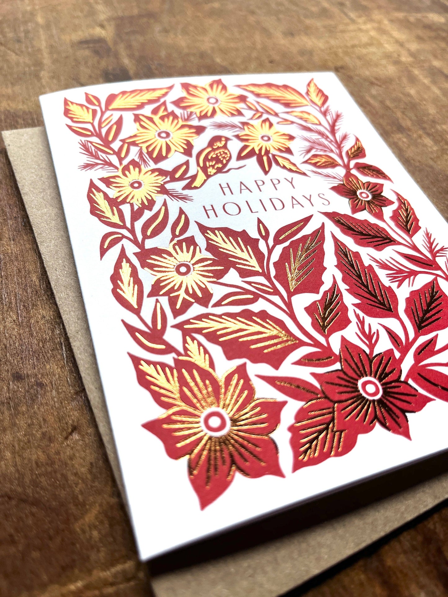 "Happy Holidays," Greeting Card: Box of Six