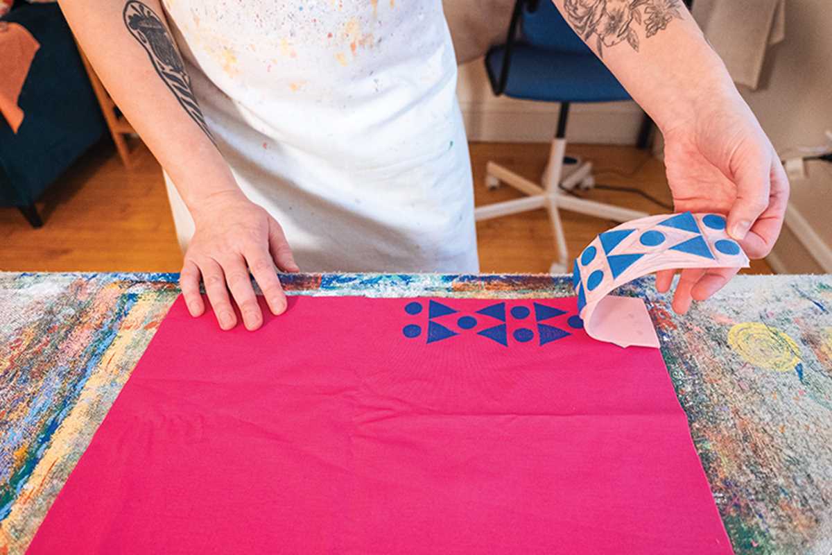 Art of Fabric Block Printing by Andria Green: Paperback; 128 pages / English