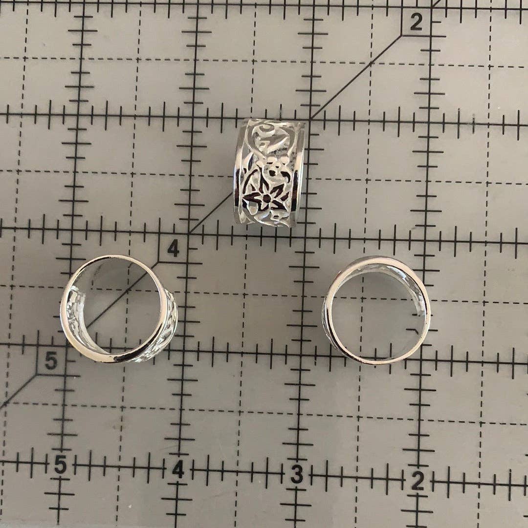 Sterling Silver Rings Elemental Styles: Tree of Life Assorted Sizes