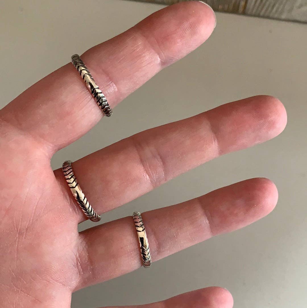 Sterling Silver Rings Elemental Styles: Tree of Life Assorted Sizes