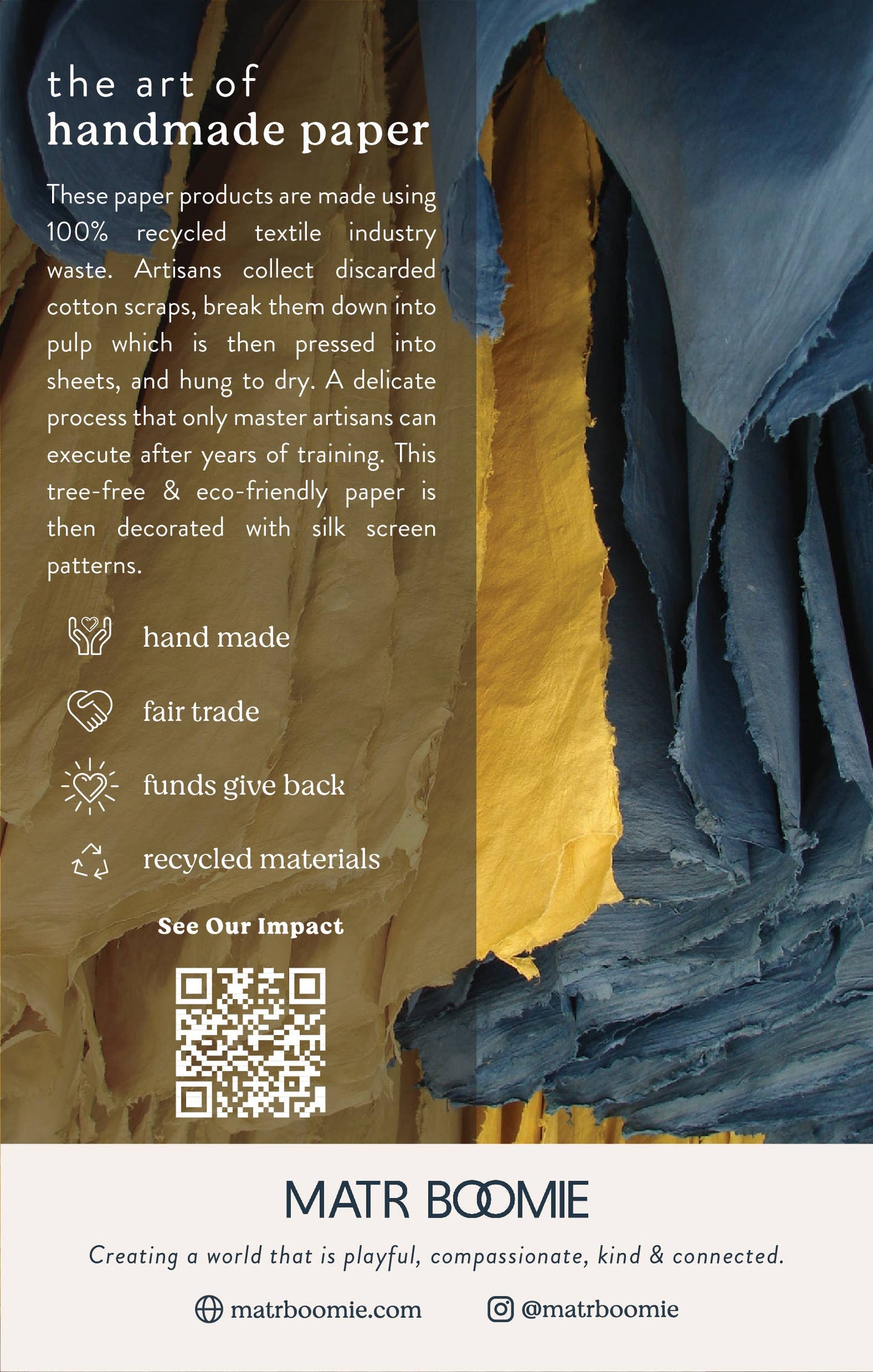 Cat Recycled Paper Garland-Eco Friendly Tree-Free Decoration