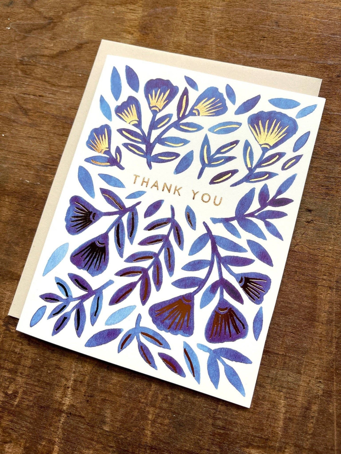 "Thank You," Greeting Card