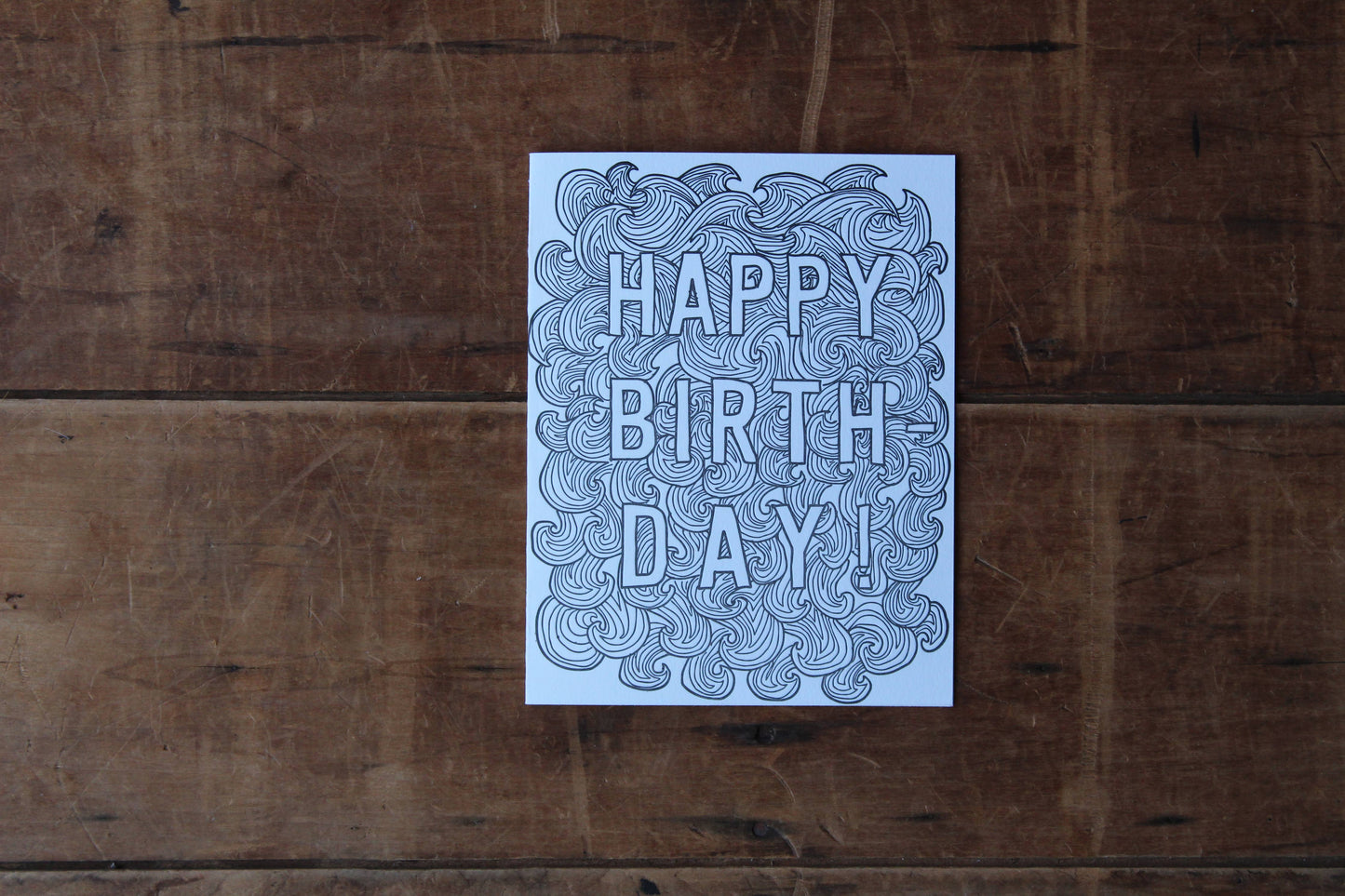 Birthday Waves Card