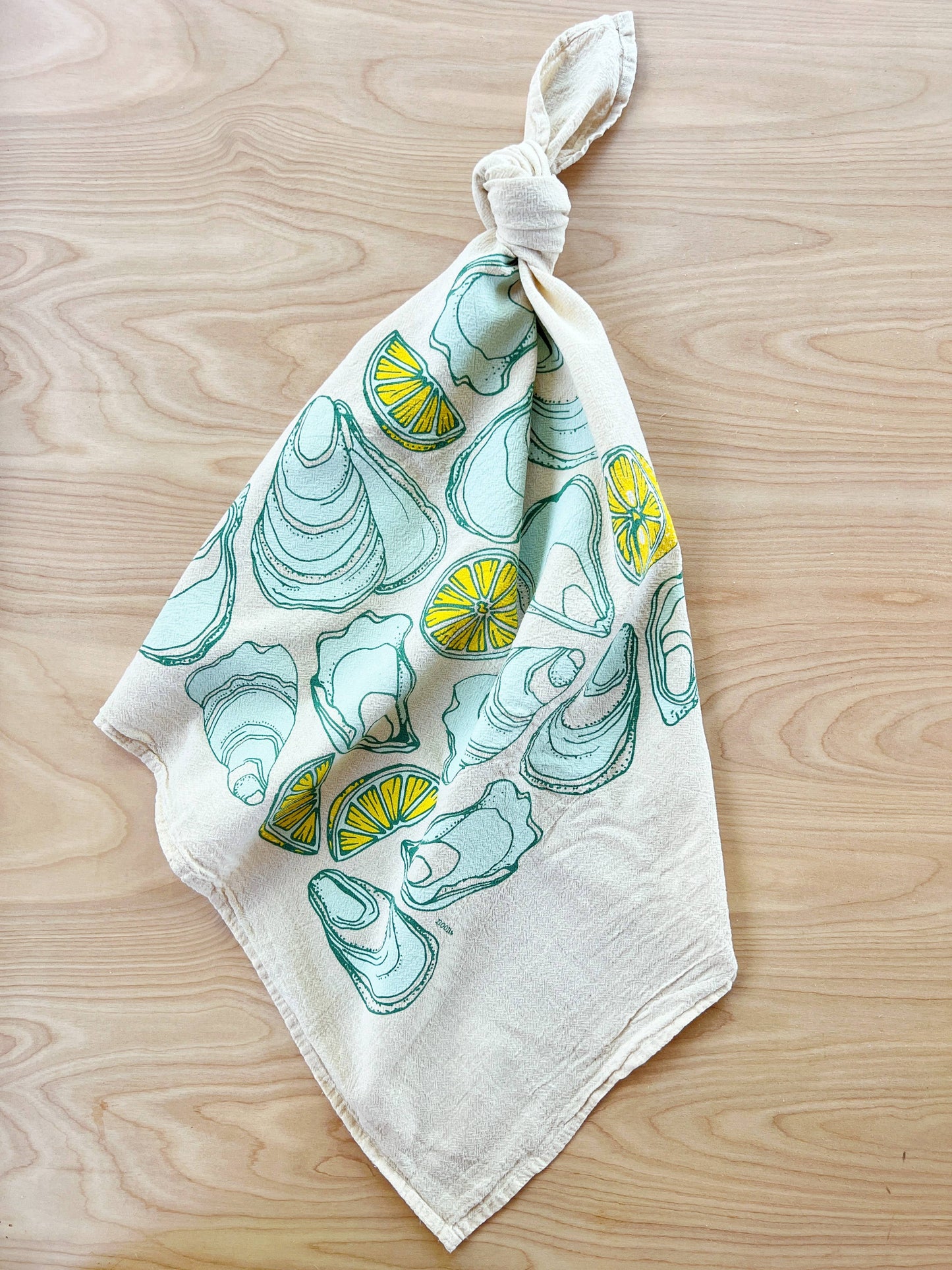 Oysters Tea Towel