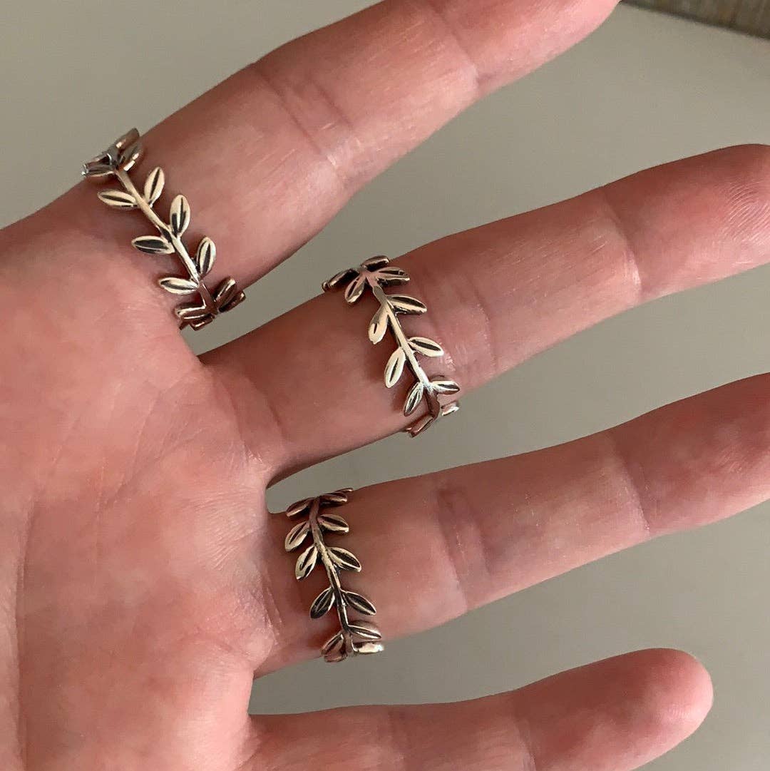 Sterling Silver Rings Elemental Styles: Tree of Life Assorted Sizes