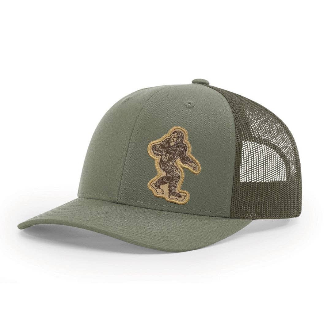 Sasquatch Trucker Hat – Richardson 112 Woven Patch Cap