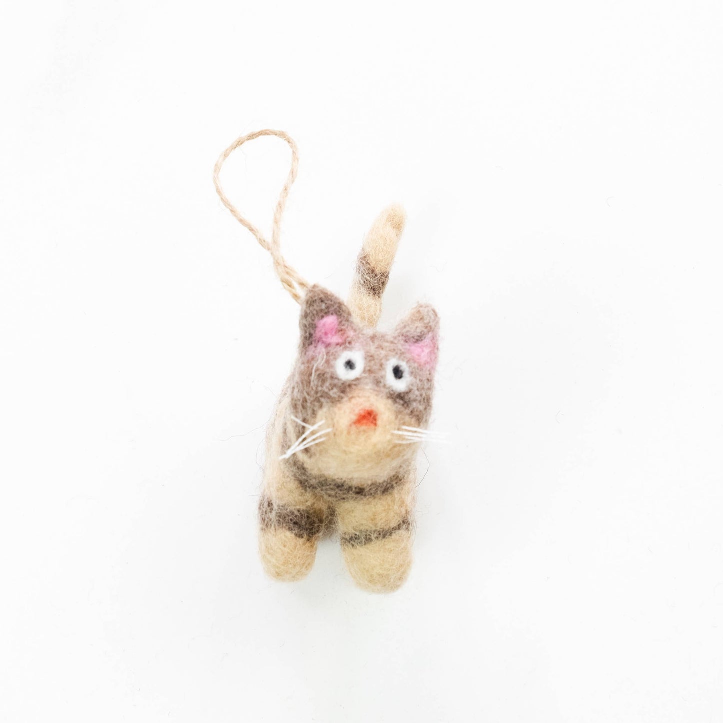Ornament - Little Felt Cats - 5 Assorted Pieces