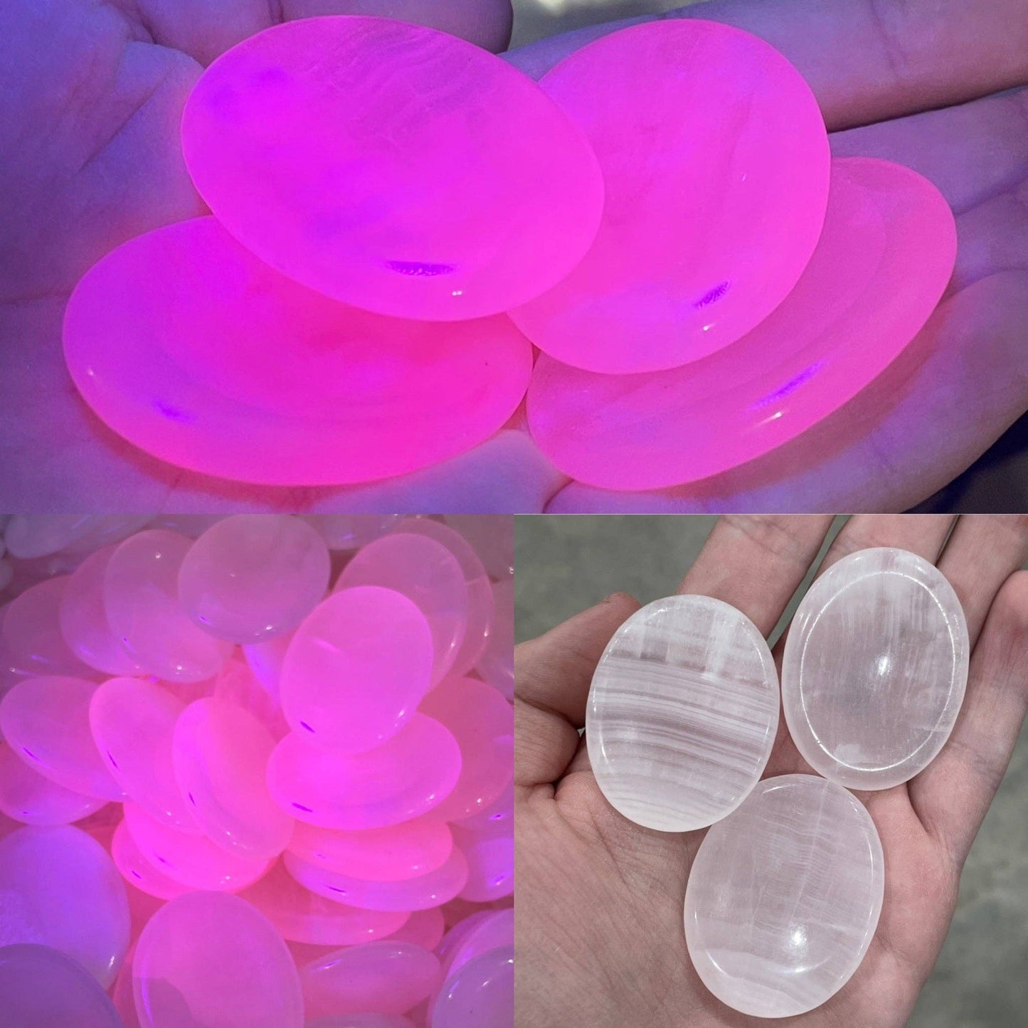 Oval Gemstone Worry Stones