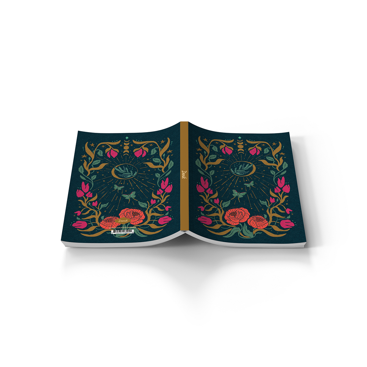 Winter Solstice Soft Touch Classic Layflat Notebook