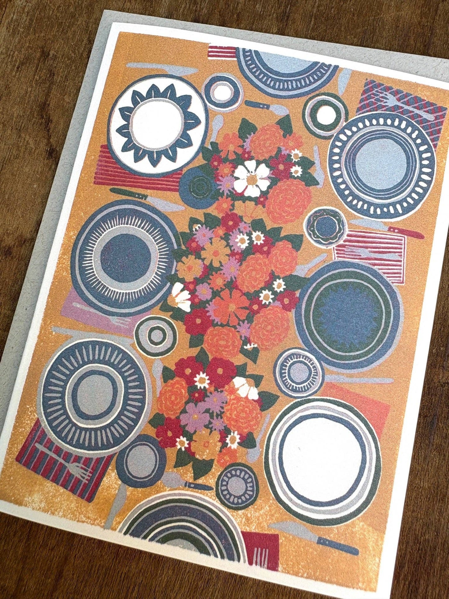 Tabletop Print Greeting Card