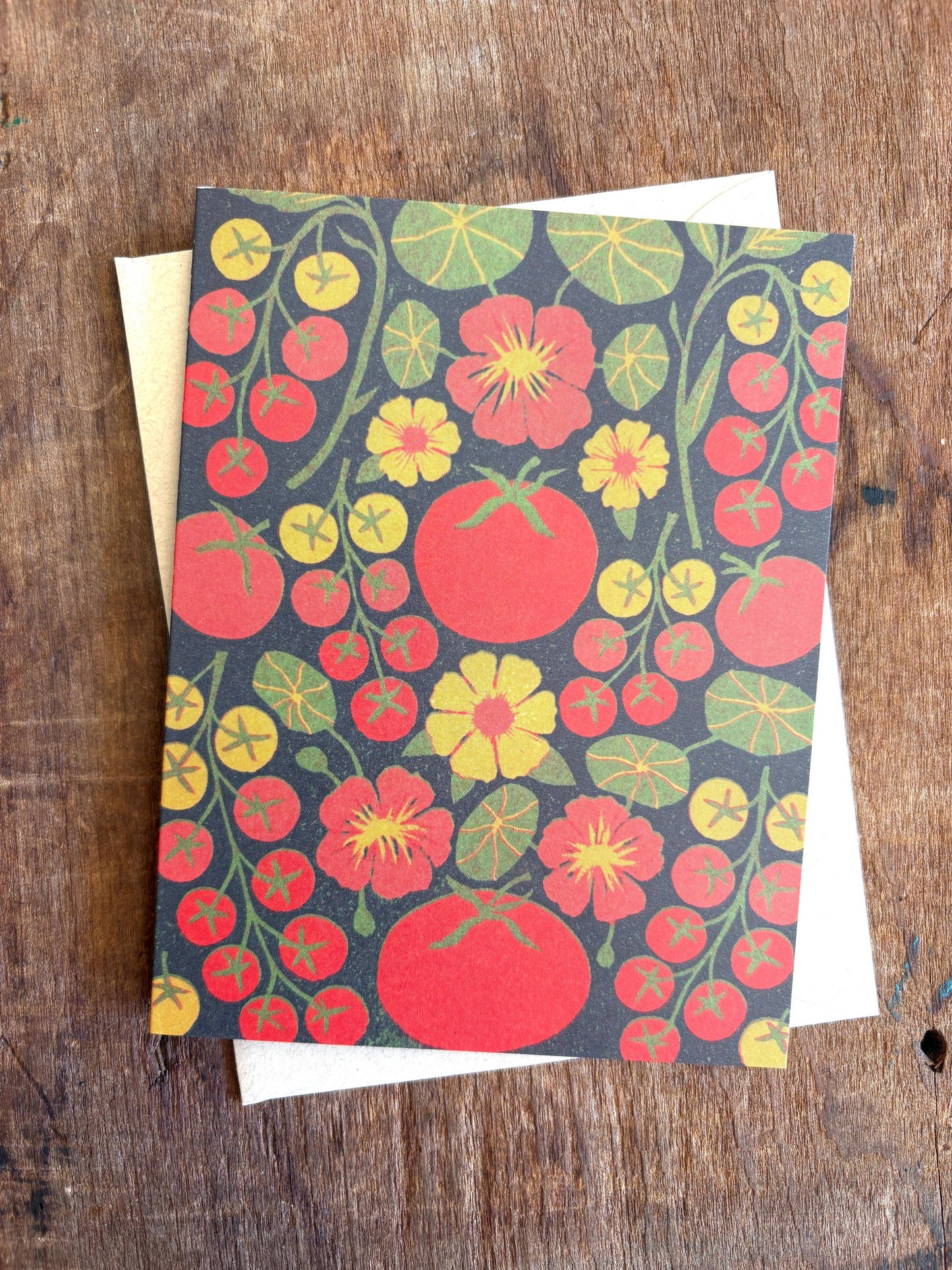 Tomatoes Blank Greeting Card