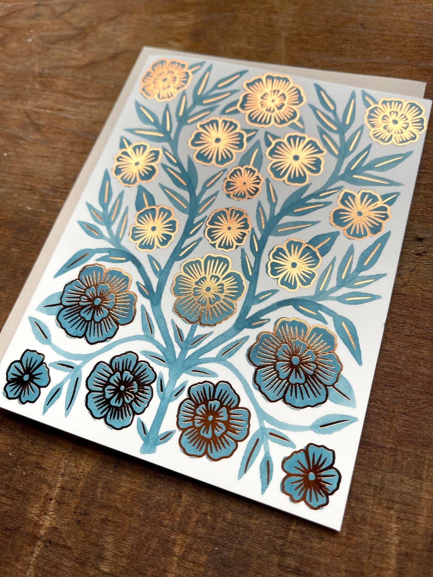 Foil Stamped Cards, Blank
