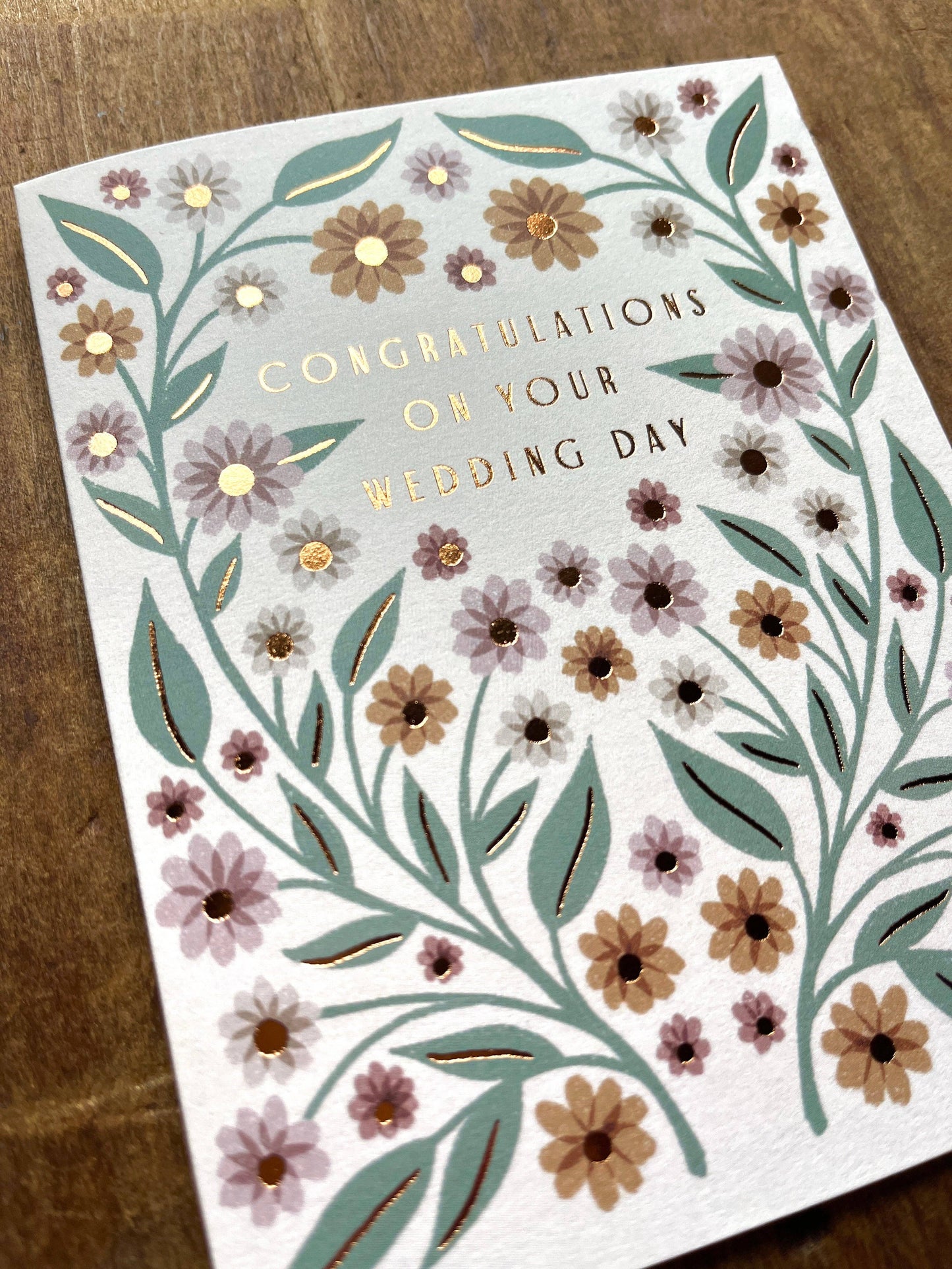 "Congratulations on Your Wedding Day,"