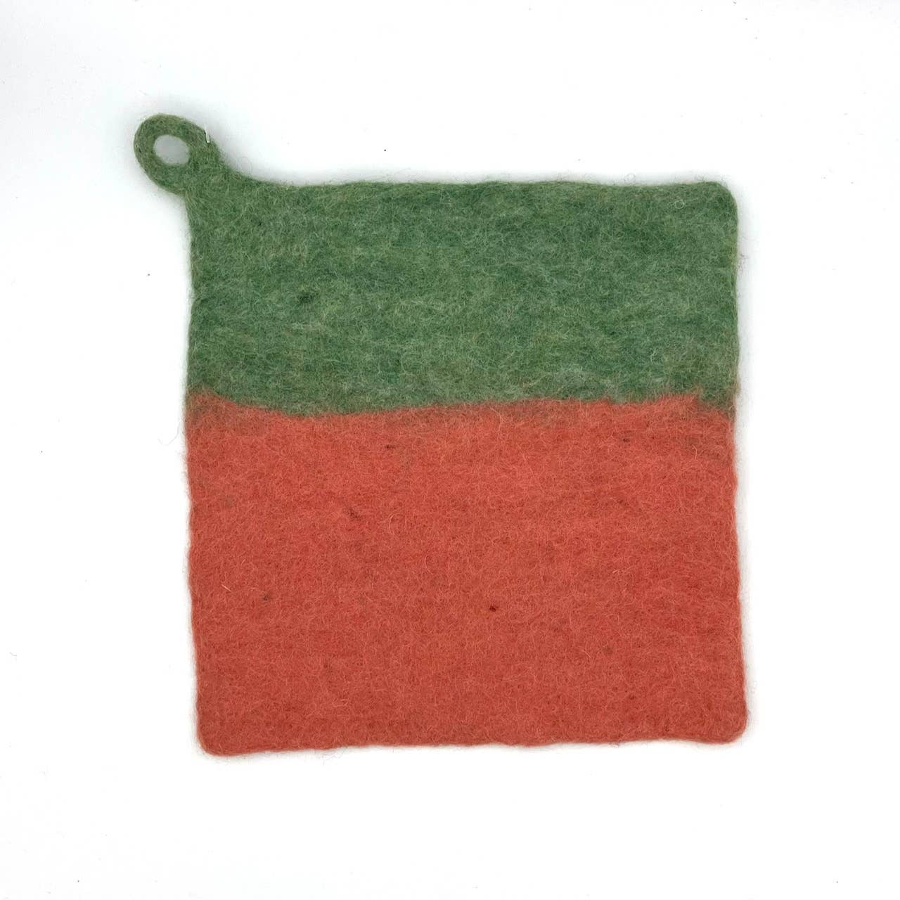Two-tone Felt Pot Holder: Pink