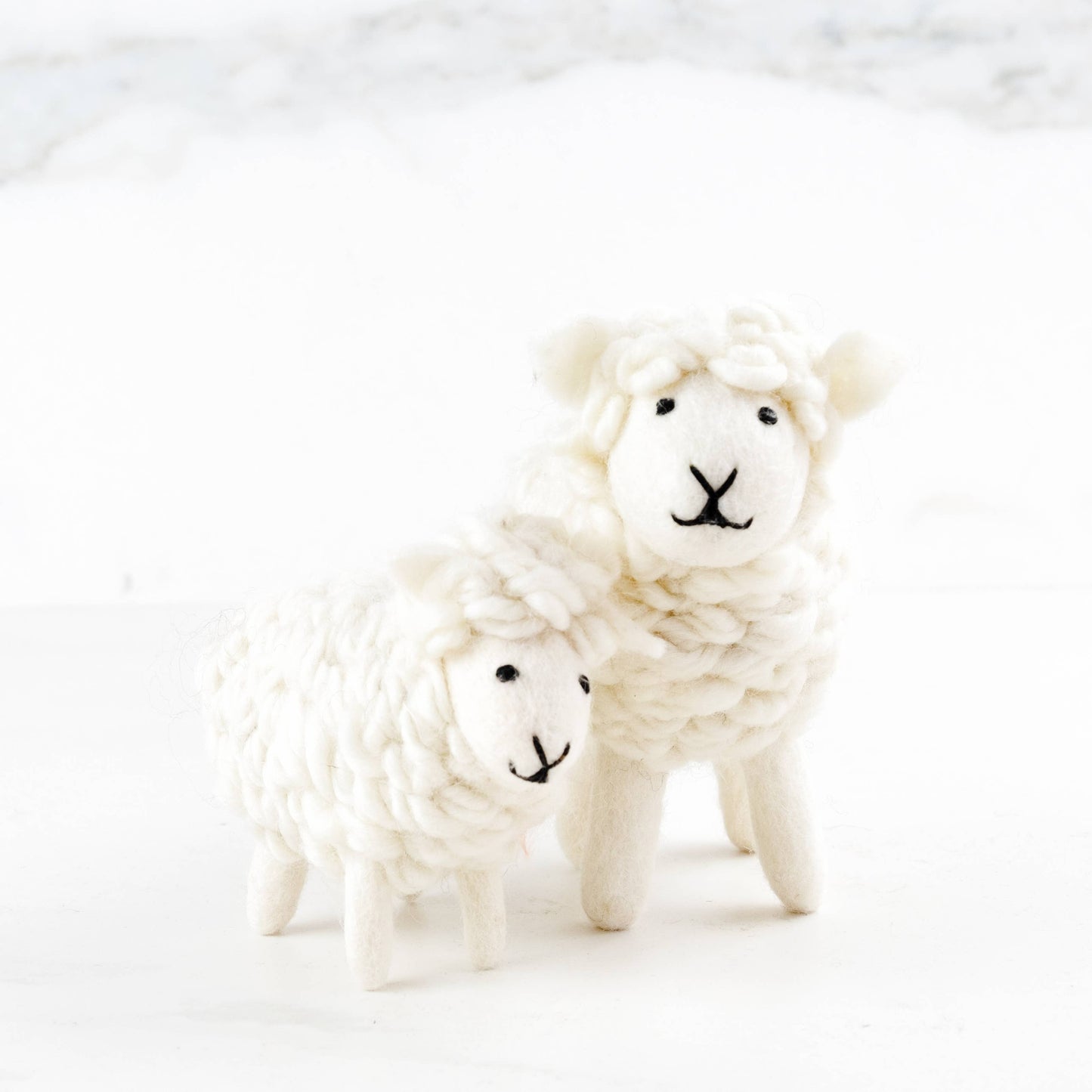 Toys - Sheep - Wooly White - Small or Large: Small