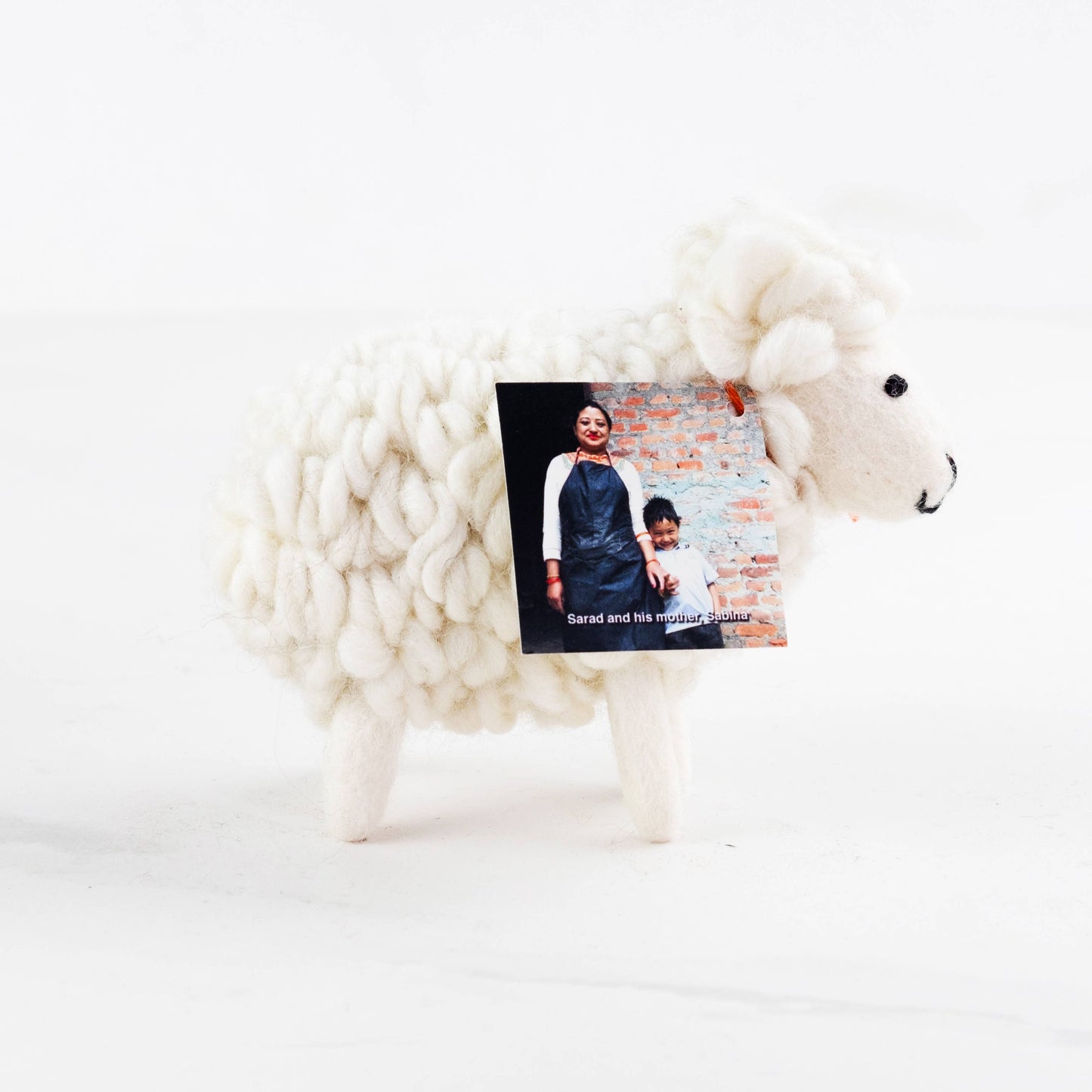 Toys - Sheep - Wooly White - Small or Large: Small