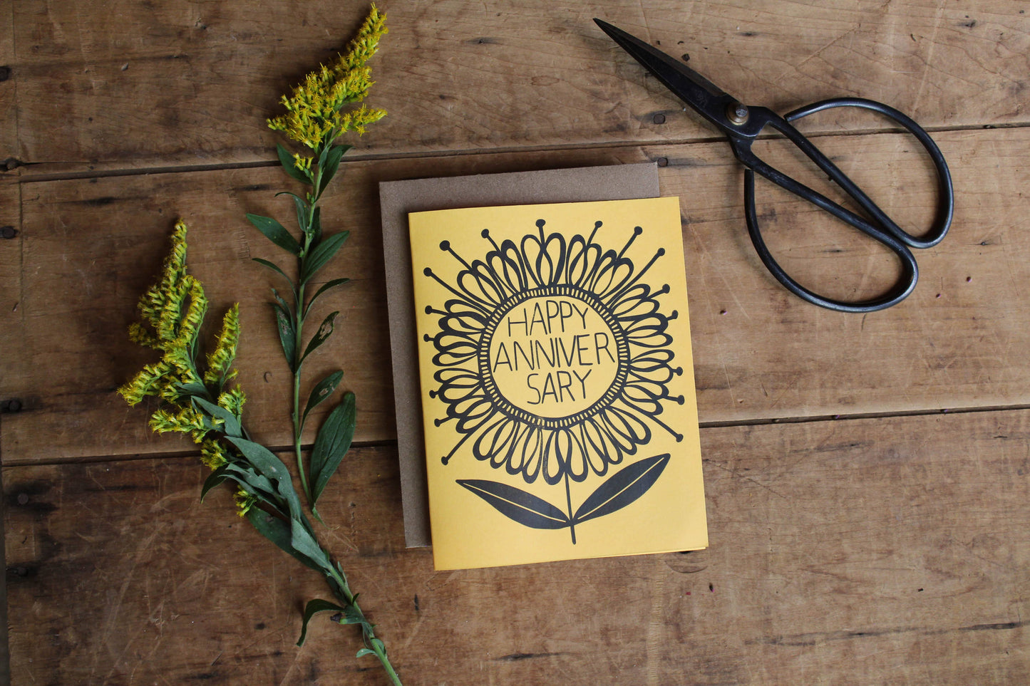 Anniversary Flower Card