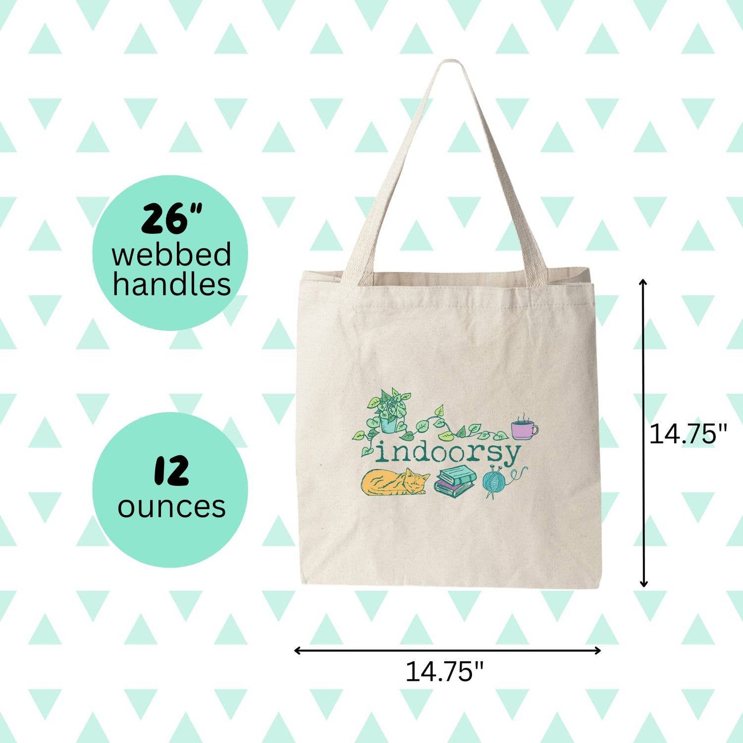 New Haven Colorful tote bag Ombre